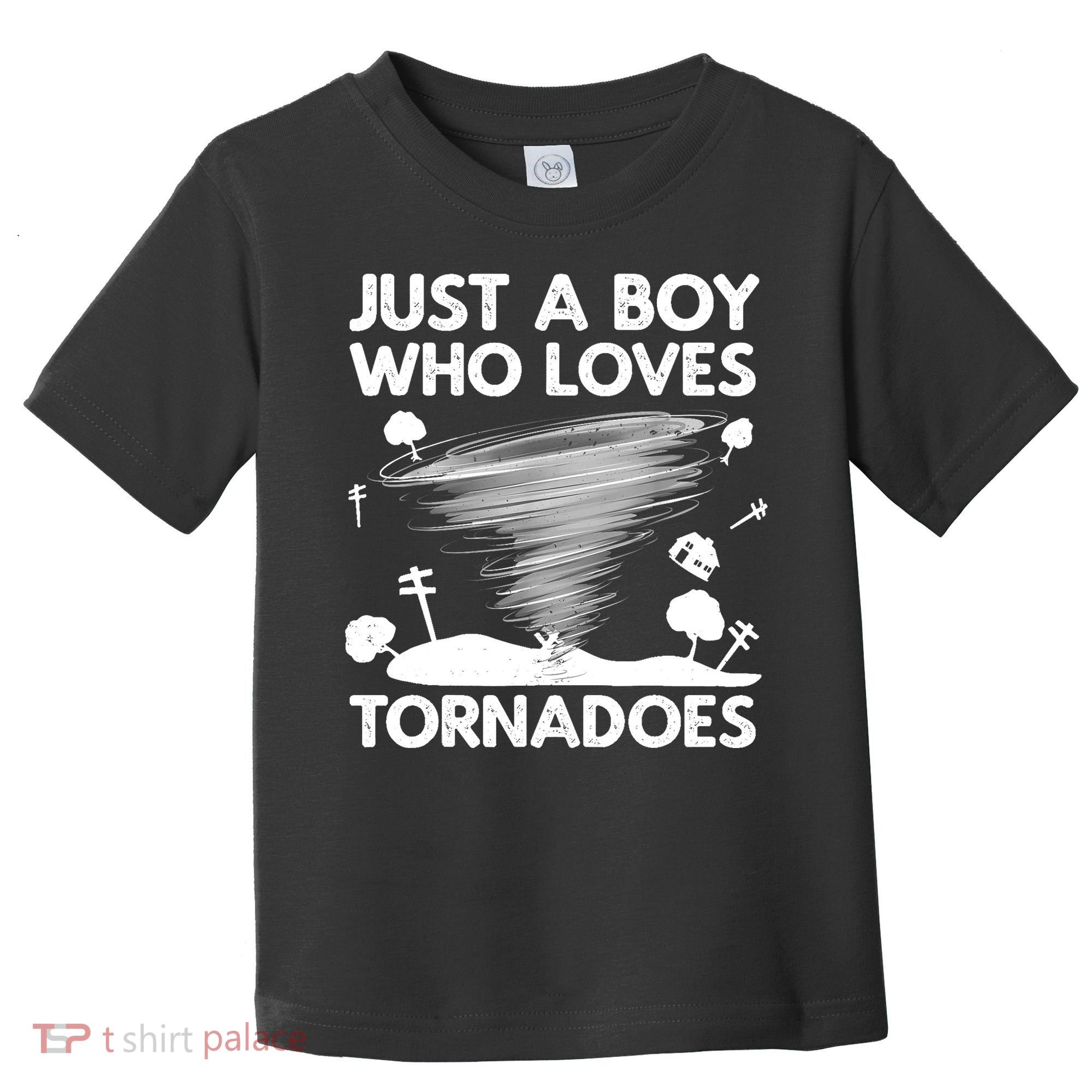 Funny Tornado Art For Boy Weather Storm Tornado Chaser Toddler T-Shirt
