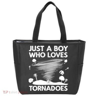 Funny Tornado Art For Boy Weather Storm Tornado Chaser Tote Bag