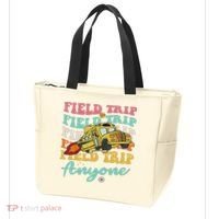 Field Trip Anyone Field Day Teacher Tote Bag thumb 3