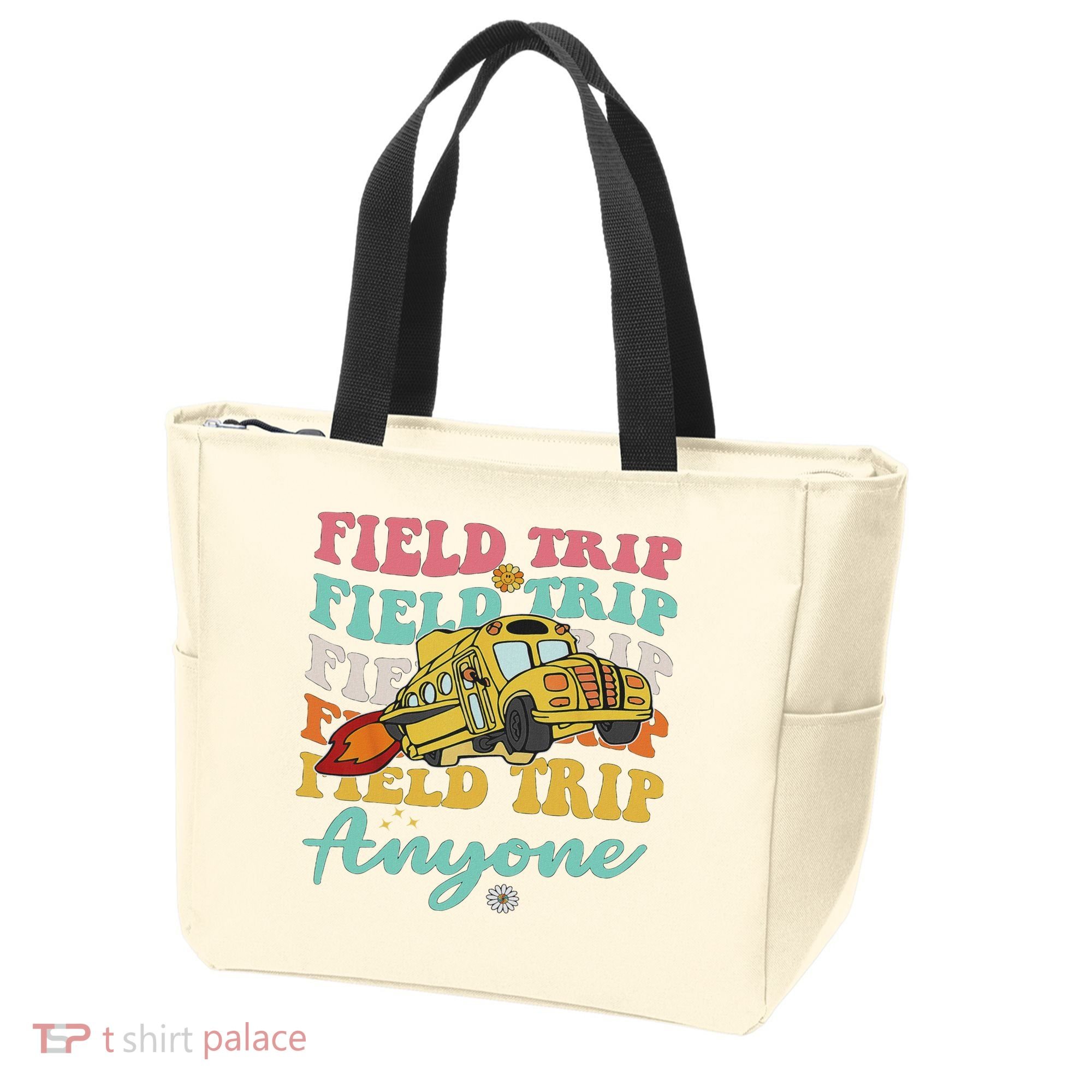 Field Trip Anyone Field Day Teacher Tote Bag