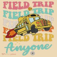 Field Trip Anyone Field Day Teacher Tote Bag thumb 4
