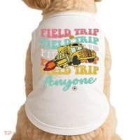 Field Trip Anyone Field Day Teacher Doggie Tank thumb 0