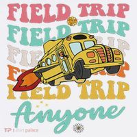 Field Trip Anyone Field Day Teacher Doggie Tank thumb 4