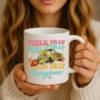Field Trip Anyone Field Day Teacher Coffee Mug thumb 3