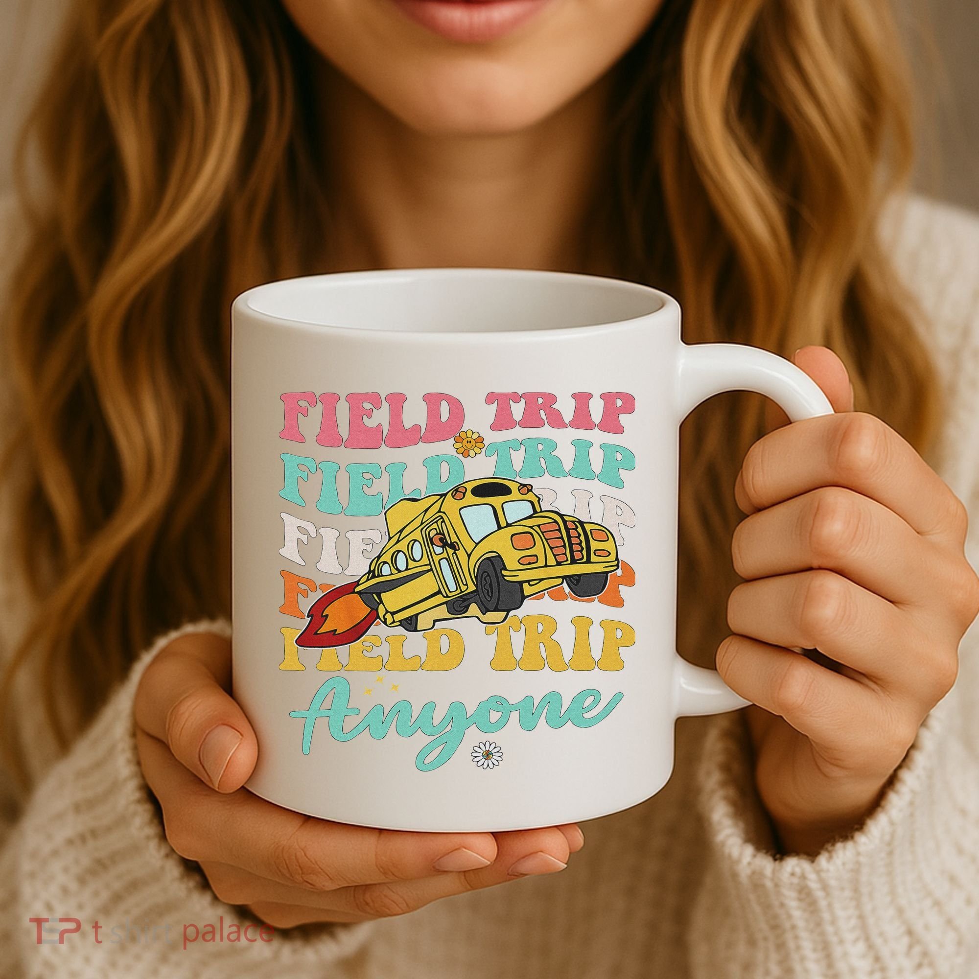 Field Trip Anyone Field Day Teacher Coffee Mug