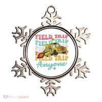 Field Trip Anyone Field Day Teacher Ornament thumb 0