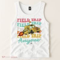 Field Trip Anyone Field Day Teacher Tank Top thumb 2