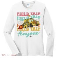 Field Trip Anyone Field Day Teacher Women's Long Sleeve Shirt thumb 0