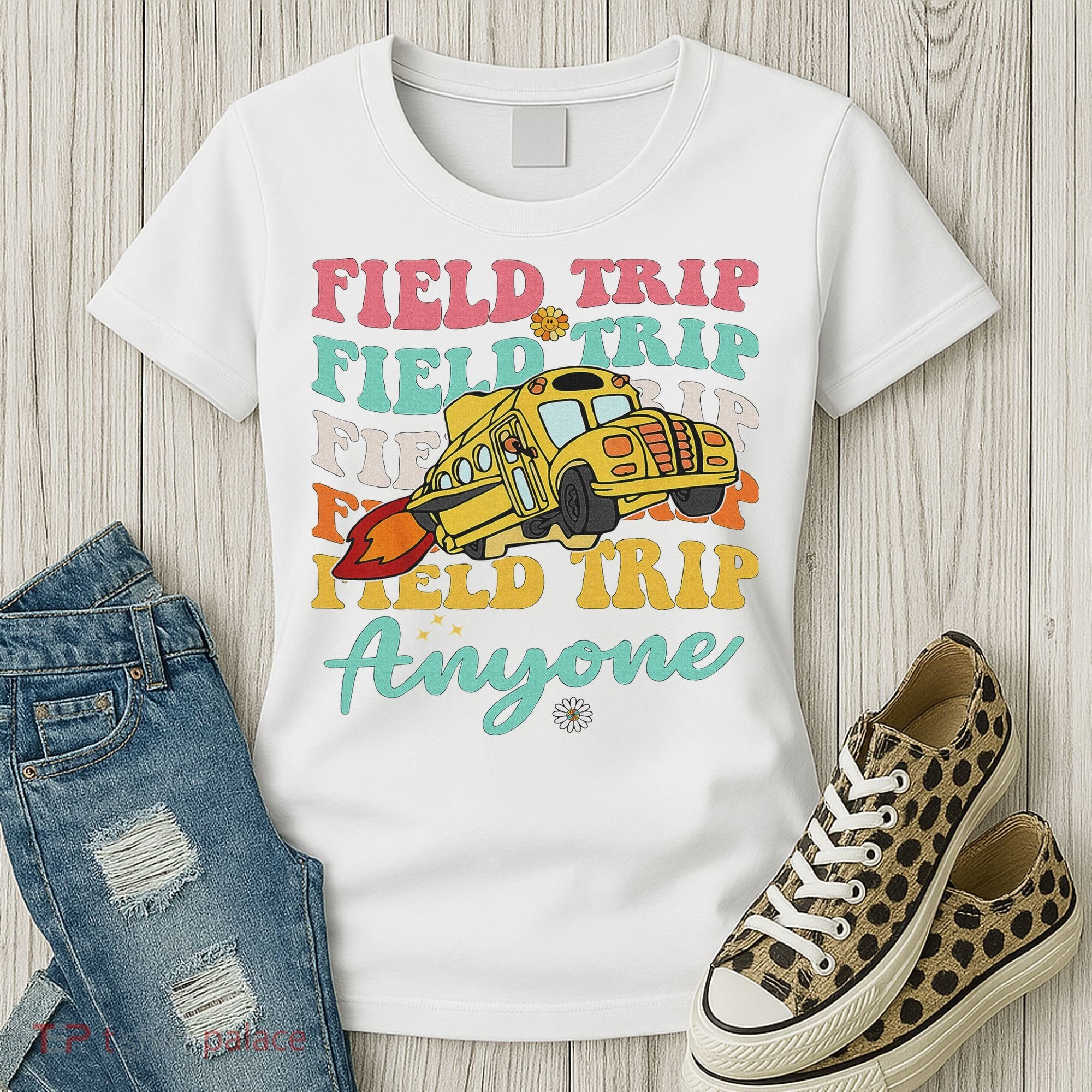 Field Trip Anyone Field Day Teacher Women's T-Shirt