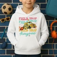 Field Trip Anyone Field Day Teacher Kids Hoodie thumb 2