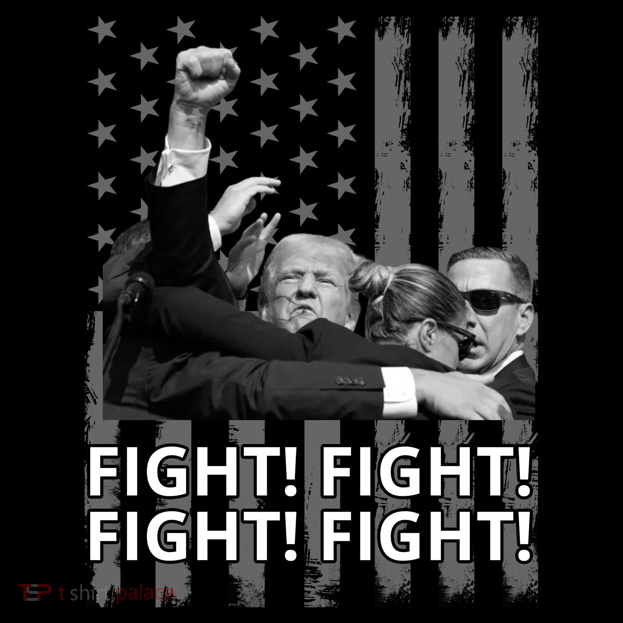 Fight Trump American Flag Rally Shooting Pennsylvania Coffee Mug