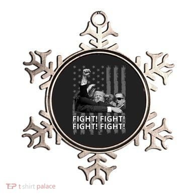 Fight Trump American Flag Rally Shooting Pennsylvania Ornament