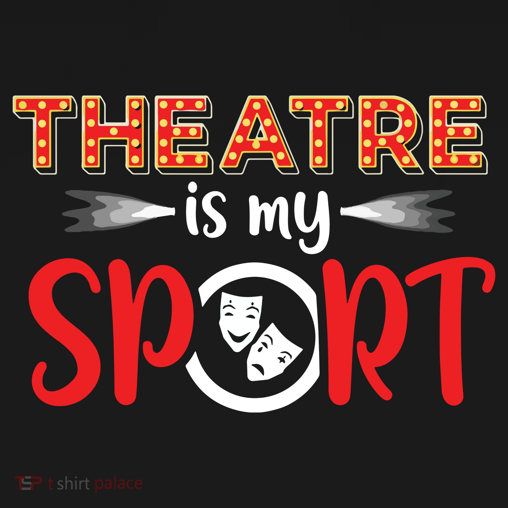 Funny Theatre Acting Actress Actor Gift Theatre Is My Sport Ornament