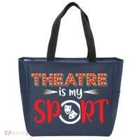 Funny Theatre Acting Actress Actor Gift Theatre Is My Sport Tote Bag thumb 0