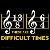 Funny These Are Difficult Times Gift Funny Music Lover Gift Women's Hoodie thumb 2