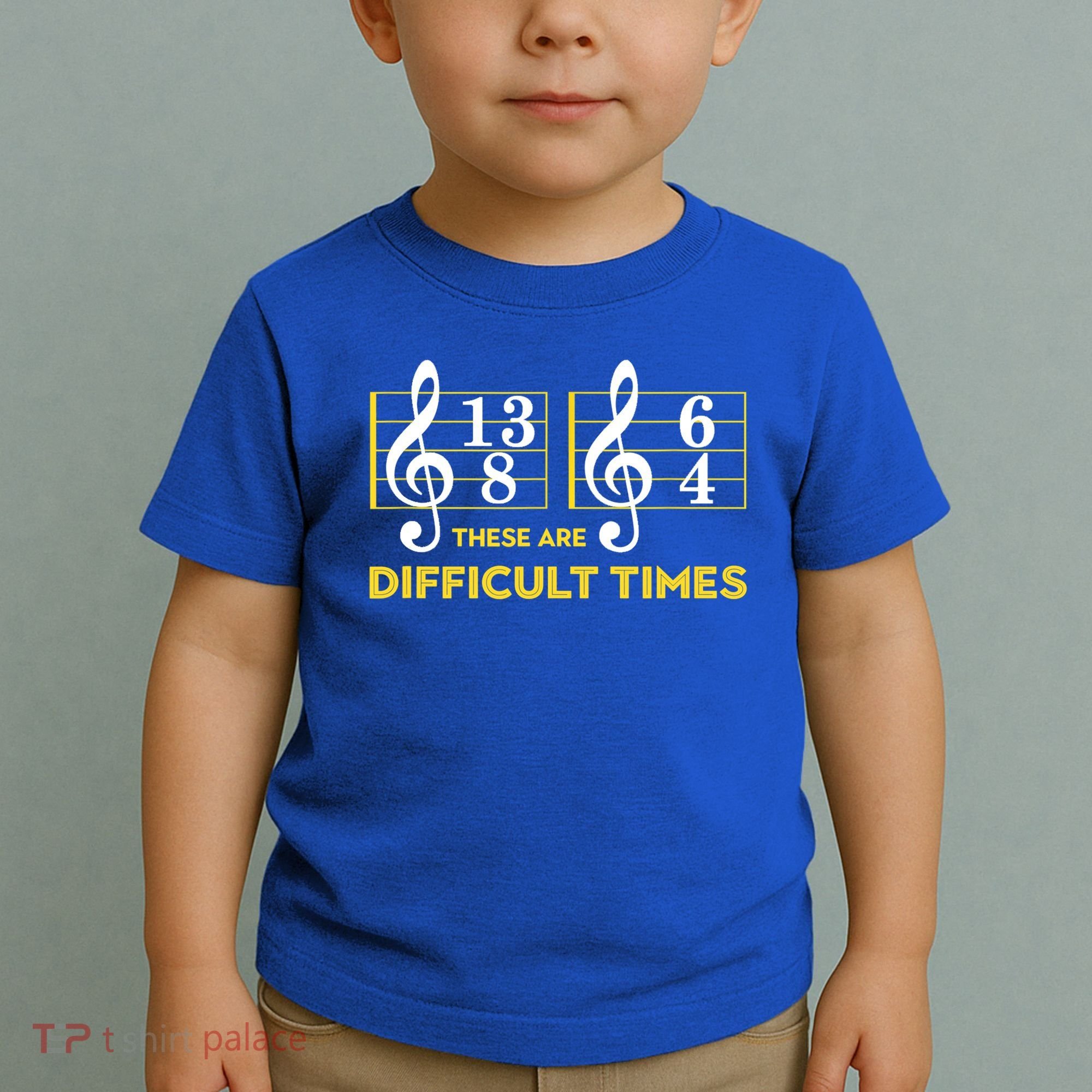 Funny These Are Difficult Times Gift Funny Music Lover Gift Toddler T-Shirt