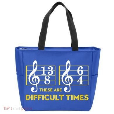 Funny These Are Difficult Times Gift Funny Music Lover Gift Tote Bag