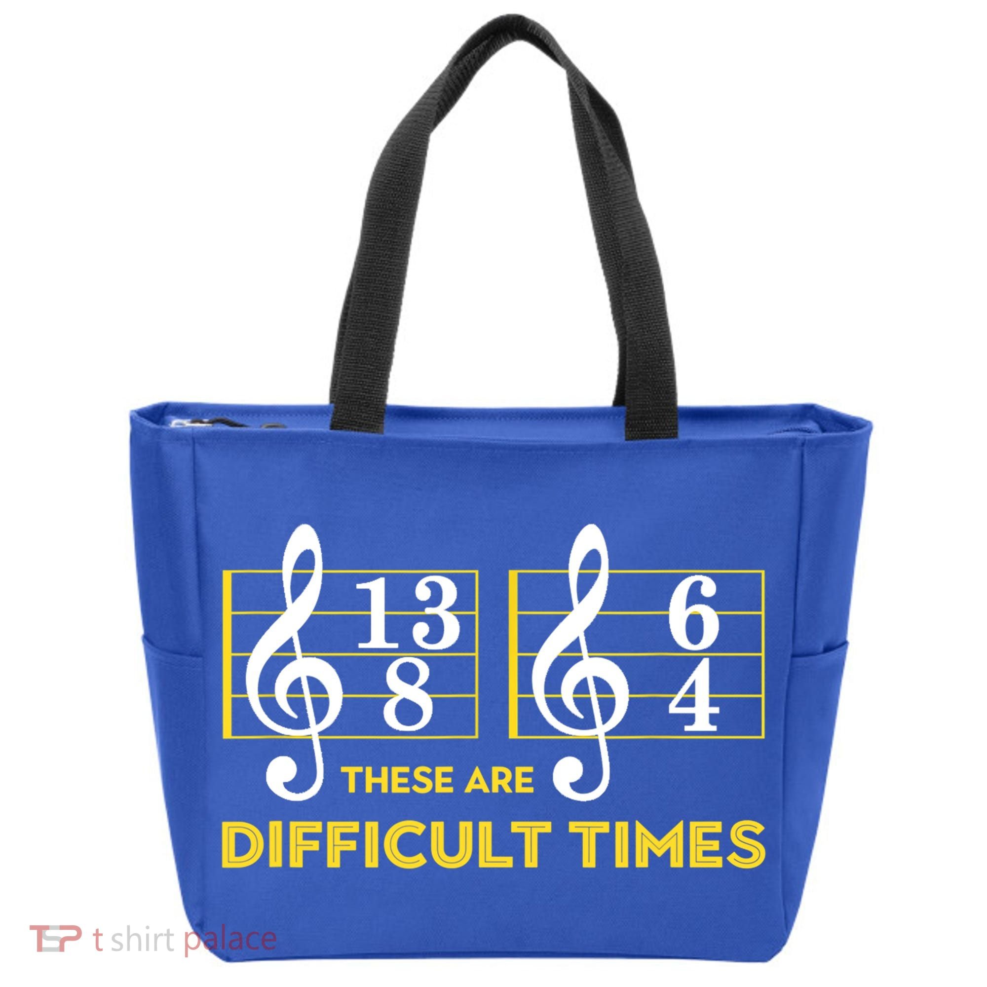 Funny These Are Difficult Times Gift Funny Music Lover Gift Tote Bag