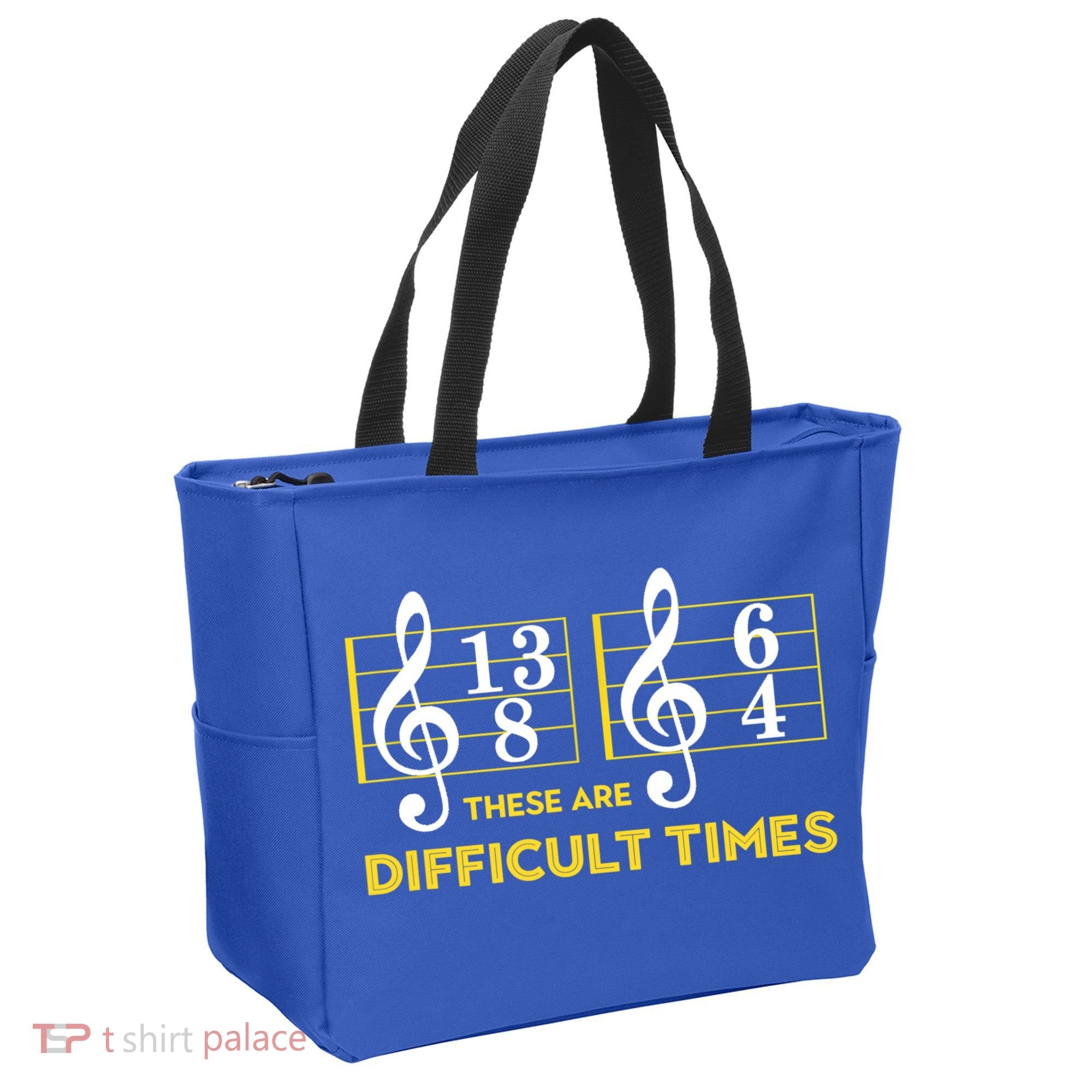 Funny These Are Difficult Times Gift Funny Music Lover Gift Tote Bag