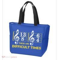 Funny These Are Difficult Times Gift Funny Music Lover Gift Tote Bag thumb 3