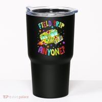 Field Trip Anyone Teacher Teaching School Bus Back To School Tumbler thumb 0
