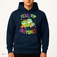 Field Trip Anyone Teacher Teaching School Bus Back To School Hoodie thumb 2