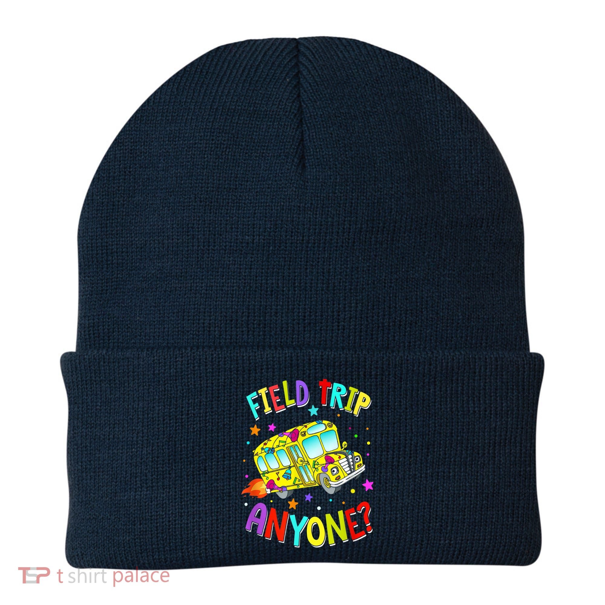 Field Trip Anyone Teacher Teaching School Bus Back To School Beanie