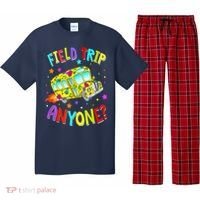 Field Trip Anyone Teacher Teaching School Bus Back To School Pajama Set thumb 0