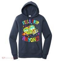 Field Trip Anyone Teacher Teaching School Bus Back To School Women's Hoodie thumb 0