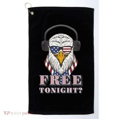 Free Tonight America Golf Towel