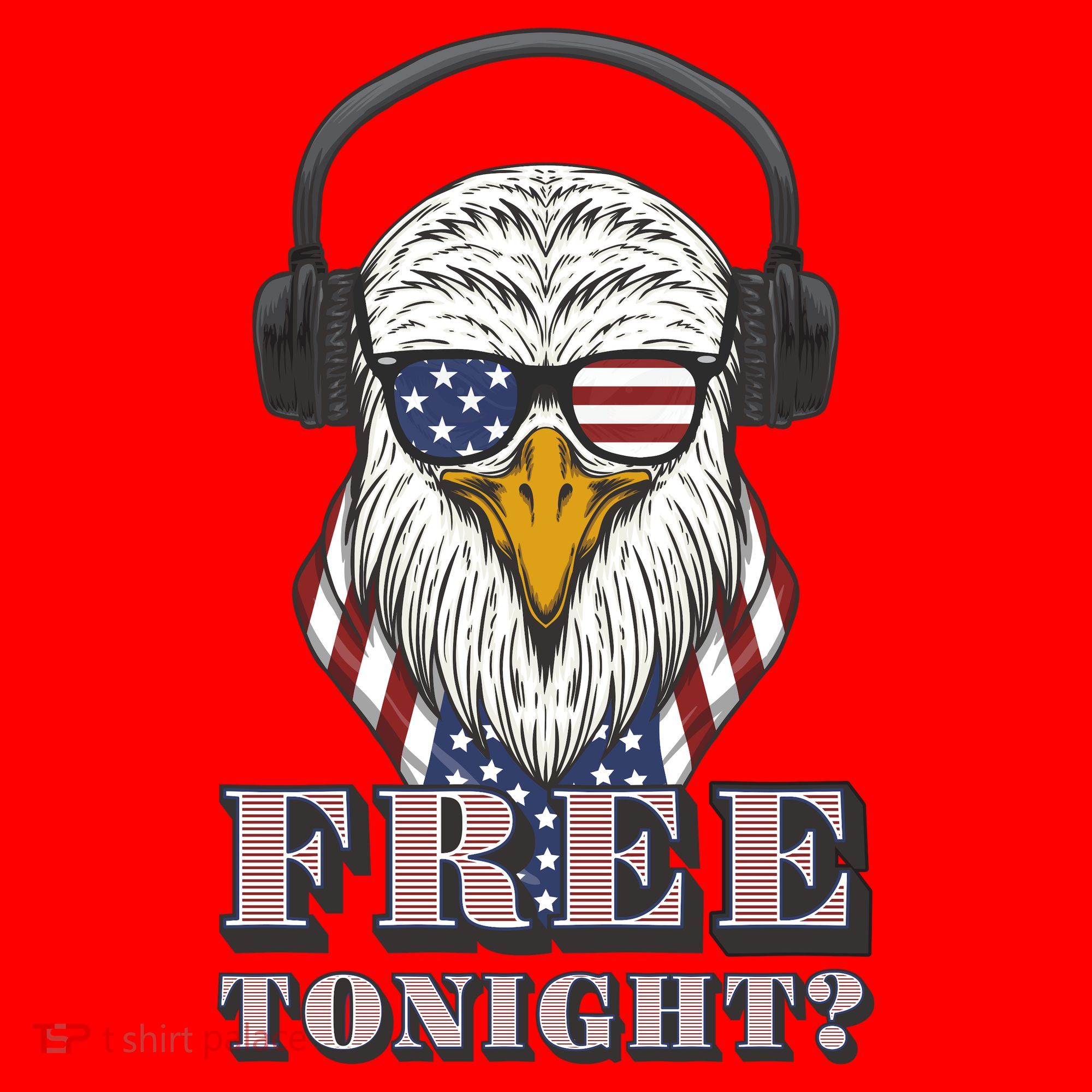 Free Tonight America Santa Hat