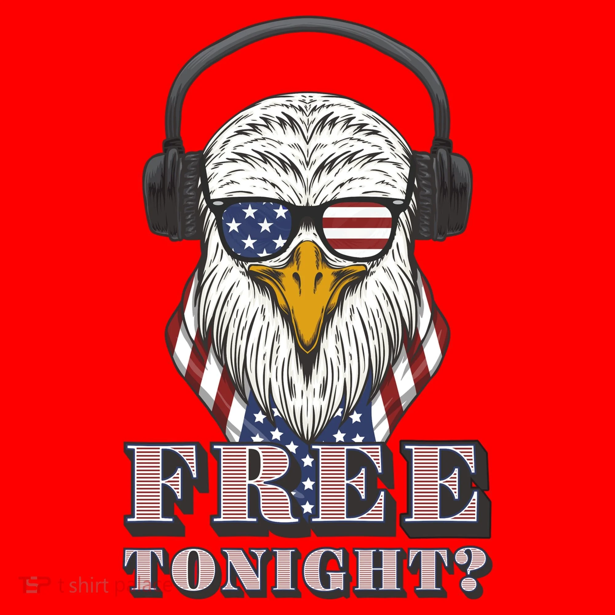 Free Tonight America Santa Hat
