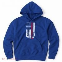 Firefighter Tools And Equipt Stripe American Flag Fire Gift Hoodie thumb 0
