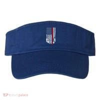Firefighter Tools And Equipt Stripe American Flag Fire Gift Visor thumb 0