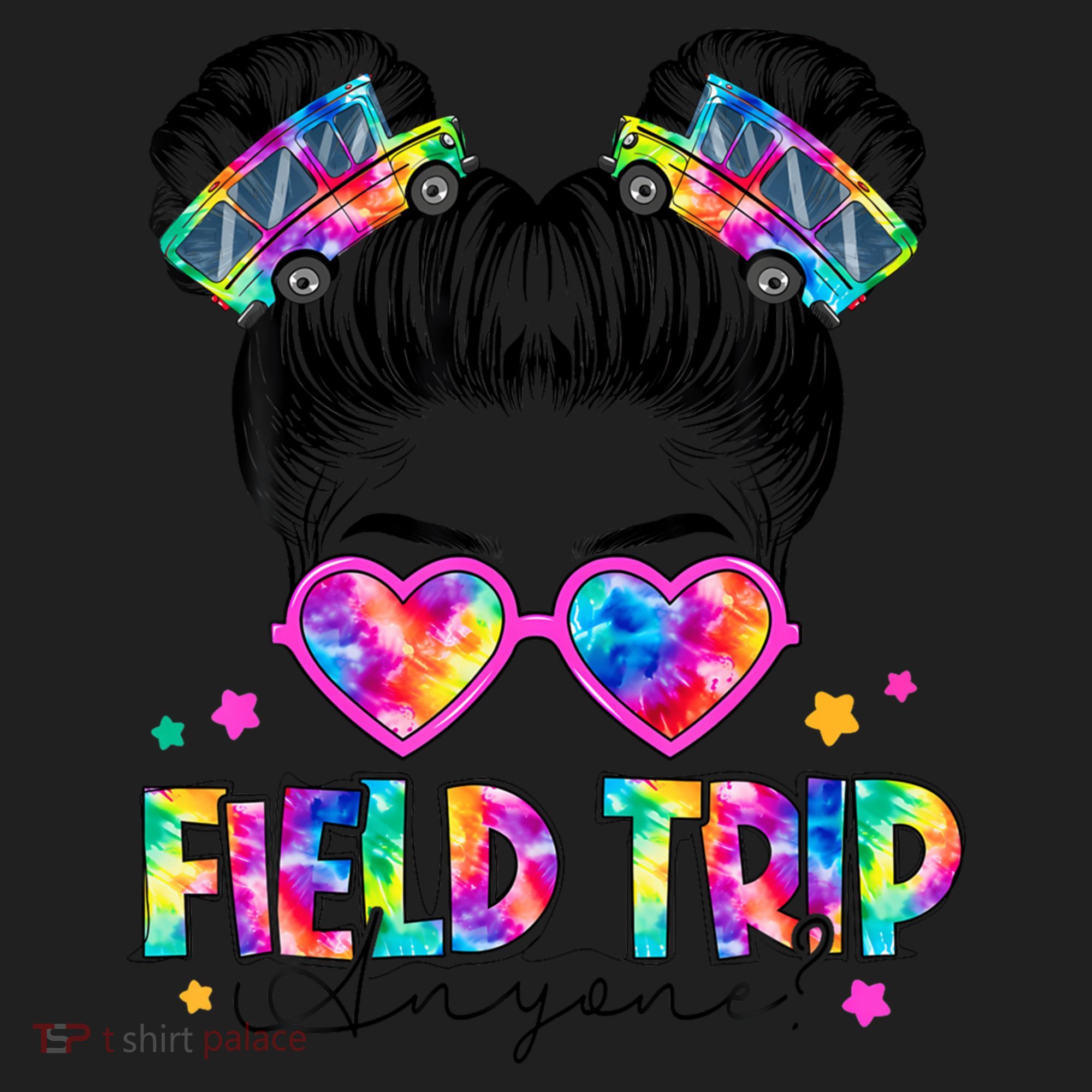 Field Trip Anyone Field Day Student Teacher Messy Bun Gift Beanie