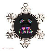Field Trip Anyone Field Day Student Teacher Messy Bun Gift Ornament thumb 0