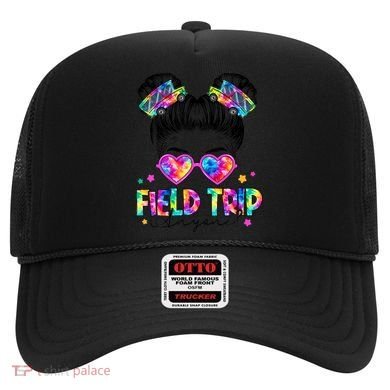 Field Trip Anyone Field Day Student Teacher Messy Bun Gift Hat