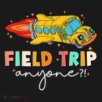 Field Trip Anyone Field Day Teachers Doggie Tank thumb 4