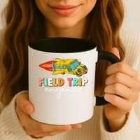 Field Trip Anyone Field Day Teachers Coffee Mug thumb 3