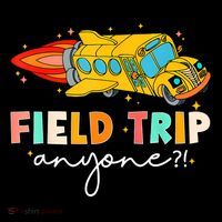 Field Trip Anyone Field Day Teachers Ornament thumb 1