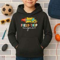 Field Trip Anyone Field Day Teachers Kids Hoodie thumb 2