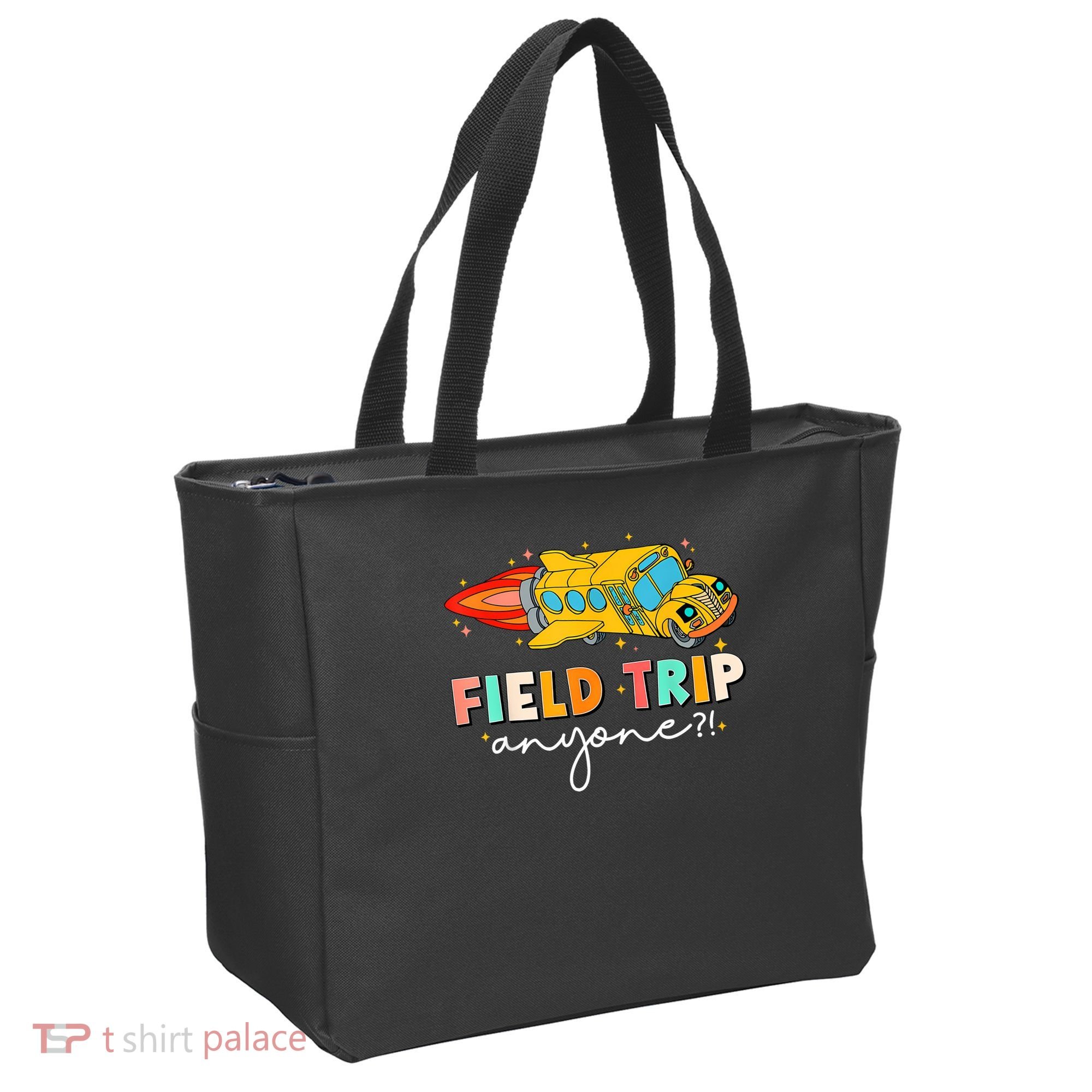 Field Trip Anyone Field Day Teachers Tote Bag