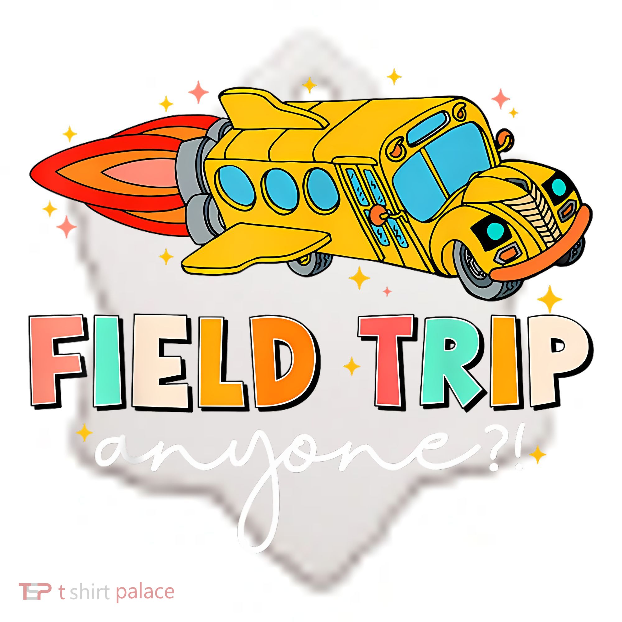 Field Trip Anyone Field Day Teachers Ceramic Ornament