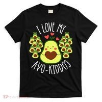 Funny Teacher Avocado Valentine's Day Cute Retro T-Shirt thumb 0