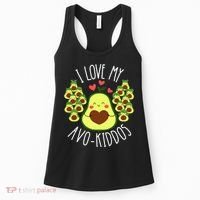 Funny Teacher Avocado Valentine's Day Cute Retro Women's Tank Top thumb 0