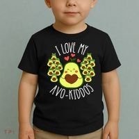 Funny Teacher Avocado Valentine's Day Cute Retro Toddler T-Shirt thumb 2