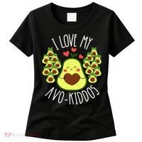 Funny Teacher Avocado Valentine's Day Cute Retro Women's T-Shirt thumb 0