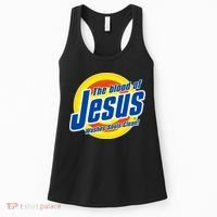 Funny The Blood Of Jesus Washes Souls Clean Detergent Women's Tank Top thumb 0