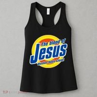 Funny The Blood Of Jesus Washes Souls Clean Detergent Women's Tank Top thumb 3