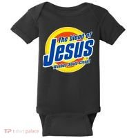 Funny The Blood Of Jesus Washes Souls Clean Detergent Baby Bodysuit thumb 0